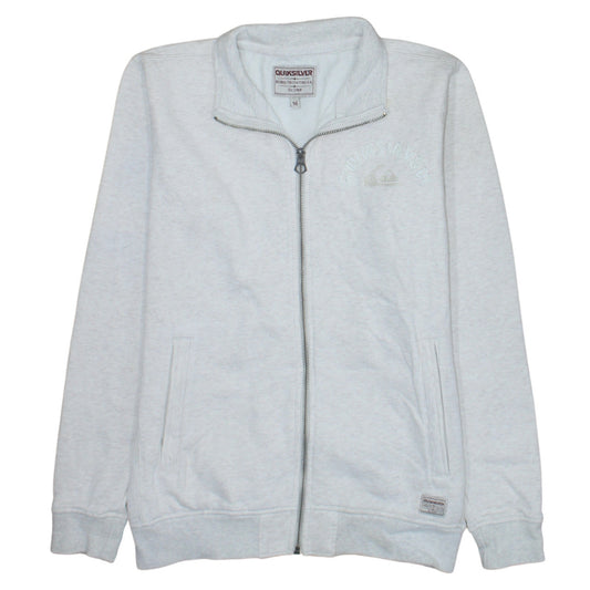 Quiksilver Unisex Grey Size 16 Full Zip Track Jacket