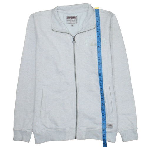 Quiksilver Unisex Grey Size 16 Full Zip Track Jacket