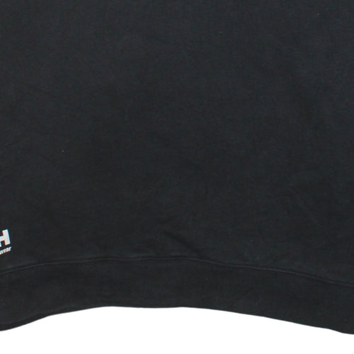 Helly Hansen Mens Black XL 1/4 Zip Workwear Sweatshirt