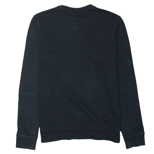 Nike Men's Black Cotton Crew Neck Pullover Sweatshirt L