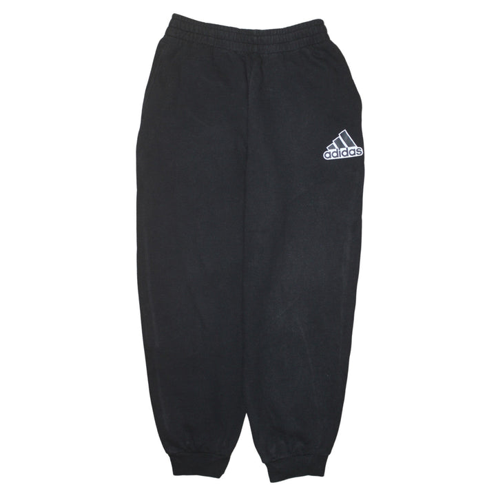 Adidas Men's Black Regular Fit Fleece Sweatpants Medium