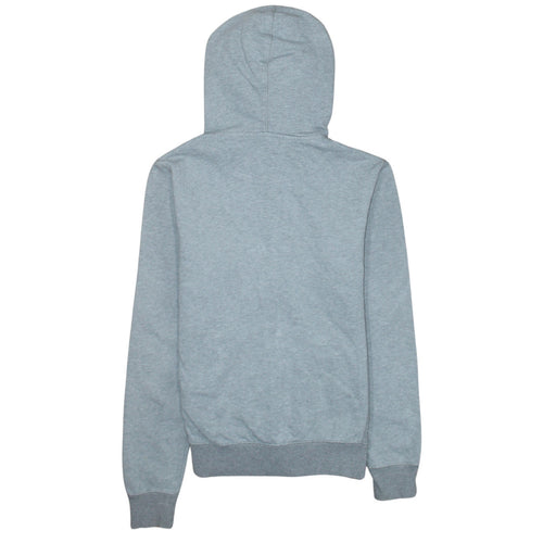 Nike Women's Grey Full Zip Hoodie Size M Pink Lined Sportswear