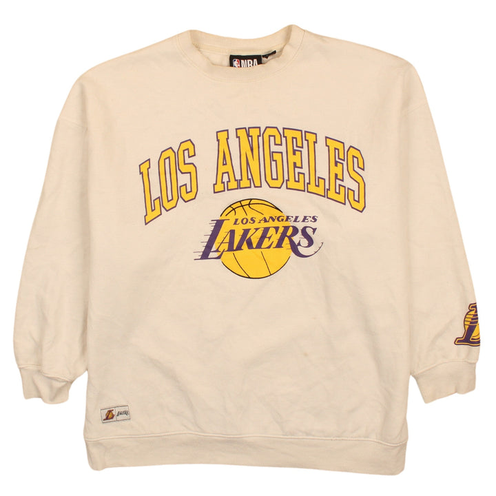 NBA Los Angeles Lakers Beige Women's M Pullover Sweatshirt