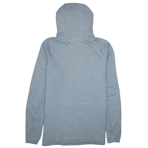 Nike Men’s Grey Pullover Hoodie L Regular Fit Sportswear