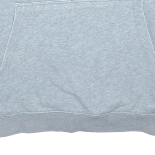 Nike Men's Grey Pullover Hoodie L Embroidered Logo Sportswear