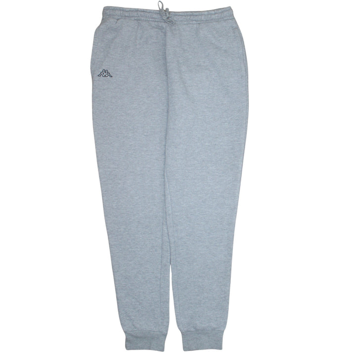 Kappa Men’s Grey XL Sweatpants Tapered Casual Jersey Trousers