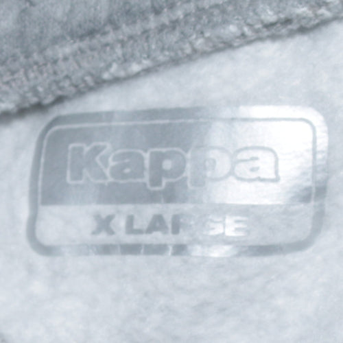 Kappa Men’s Grey XL Sweatpants Tapered Casual Jersey Trousers