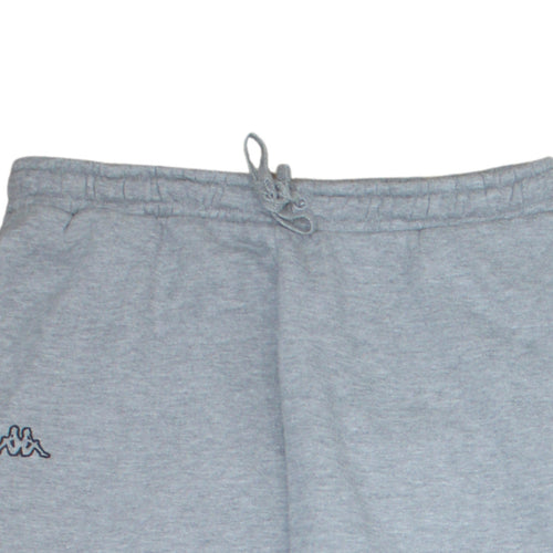 Kappa Men’s Grey XL Sweatpants Tapered Casual Jersey Trousers