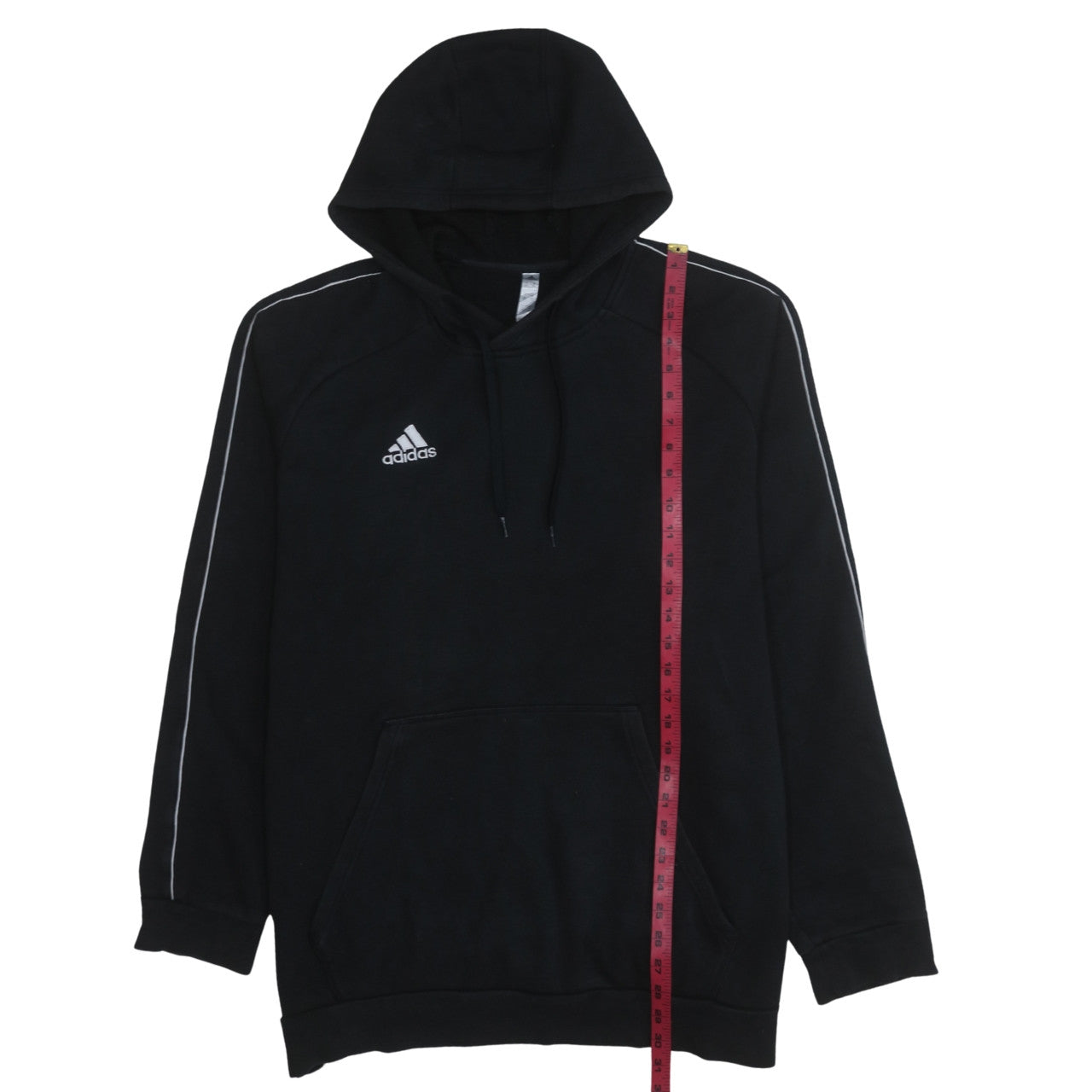 Adidas Men’s Black 2XL Pullover Hoodie with Logo