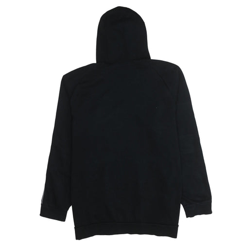 Adidas Men’s Black 2XL Pullover Hoodie with Logo
