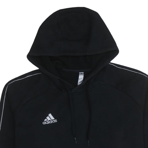 Adidas Men’s Black 2XL Pullover Hoodie with Logo