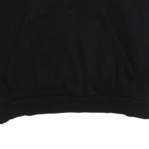 Adidas Men’s Black 2XL Pullover Hoodie with Logo