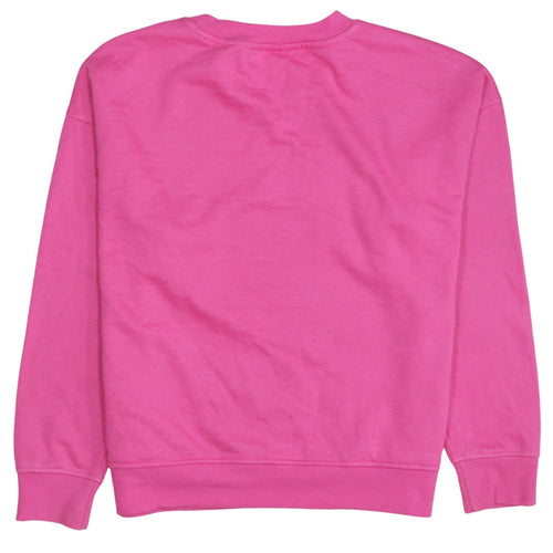 Disney Women Pink Minnie Mouse Pullover Sweatshirt UK 10/12
