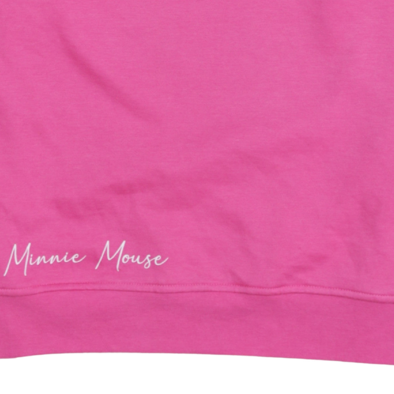 Disney Women Pink Minnie Mouse Pullover Sweatshirt UK 10/12