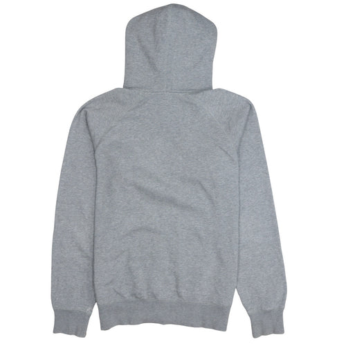 Nike Boys Grey Hoodie Small Just Do It Pullover Cotton Blend Fleece