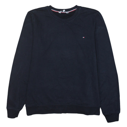 Tommy Hilfiger Men's Blue Crew Neck Pullover Sweatshirt Size S