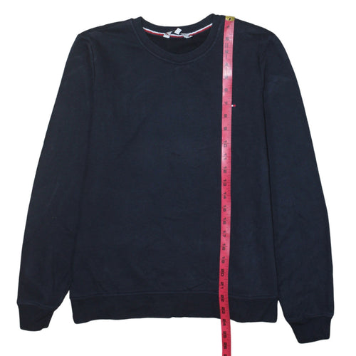 Tommy Hilfiger Men's Blue Crew Neck Pullover Sweatshirt Size S