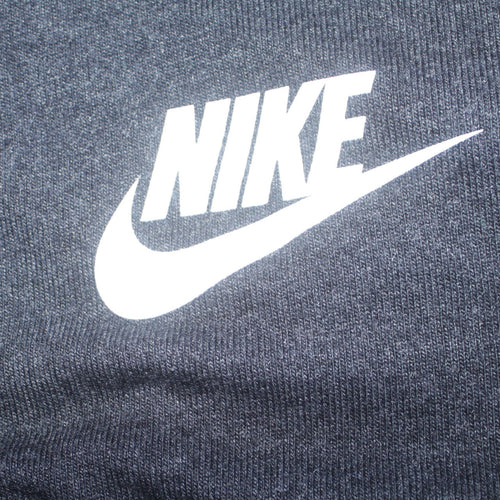Nike Men's Grey Full Zip Hoodie Medium Regular Fit Sportswear