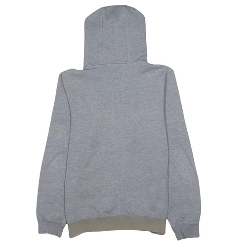 Adidas Men's Grey Full Zip Hoodie M Classic Trefoil Sportswear