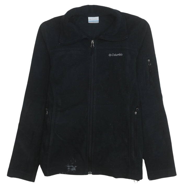 Columbia Men's Black Fleece Full Zip Jacket Size S Outdoor