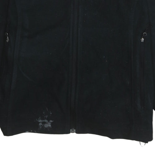 Columbia Men's Black Fleece Full Zip Jacket Size S Outdoor