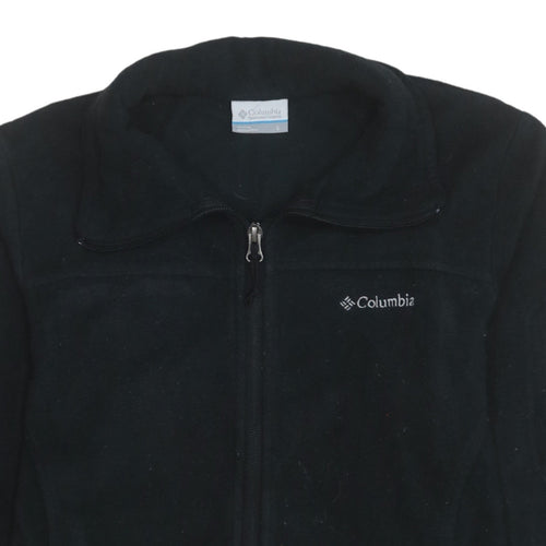Columbia Men's Black Fleece Full Zip Jacket Size S Outdoor