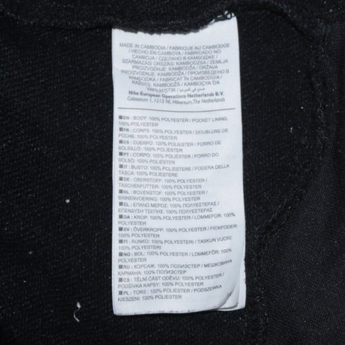 Nike Women’s Black Dri-FIT Full Zip Hoodie Size L