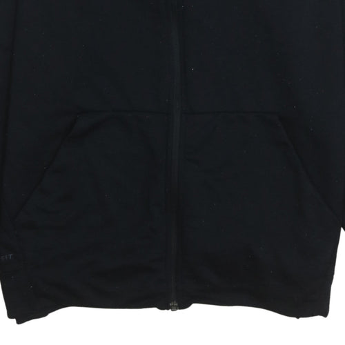 Nike Women’s Black Dri-FIT Full Zip Hoodie Size L