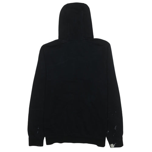 Nike Men's Black Pullover Fleece Hoodie Size L Regular Fit