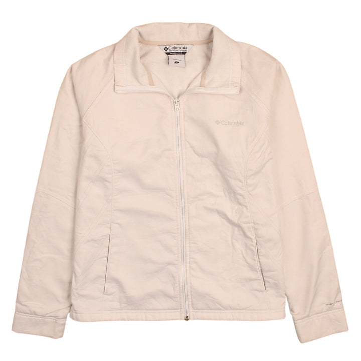 Columbia Women's Ivory XL Softshell Activewear Jacket
