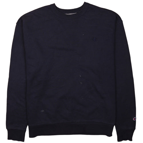 Champion Men’s Blue XL Pullover Crew Neck Sweatshirt