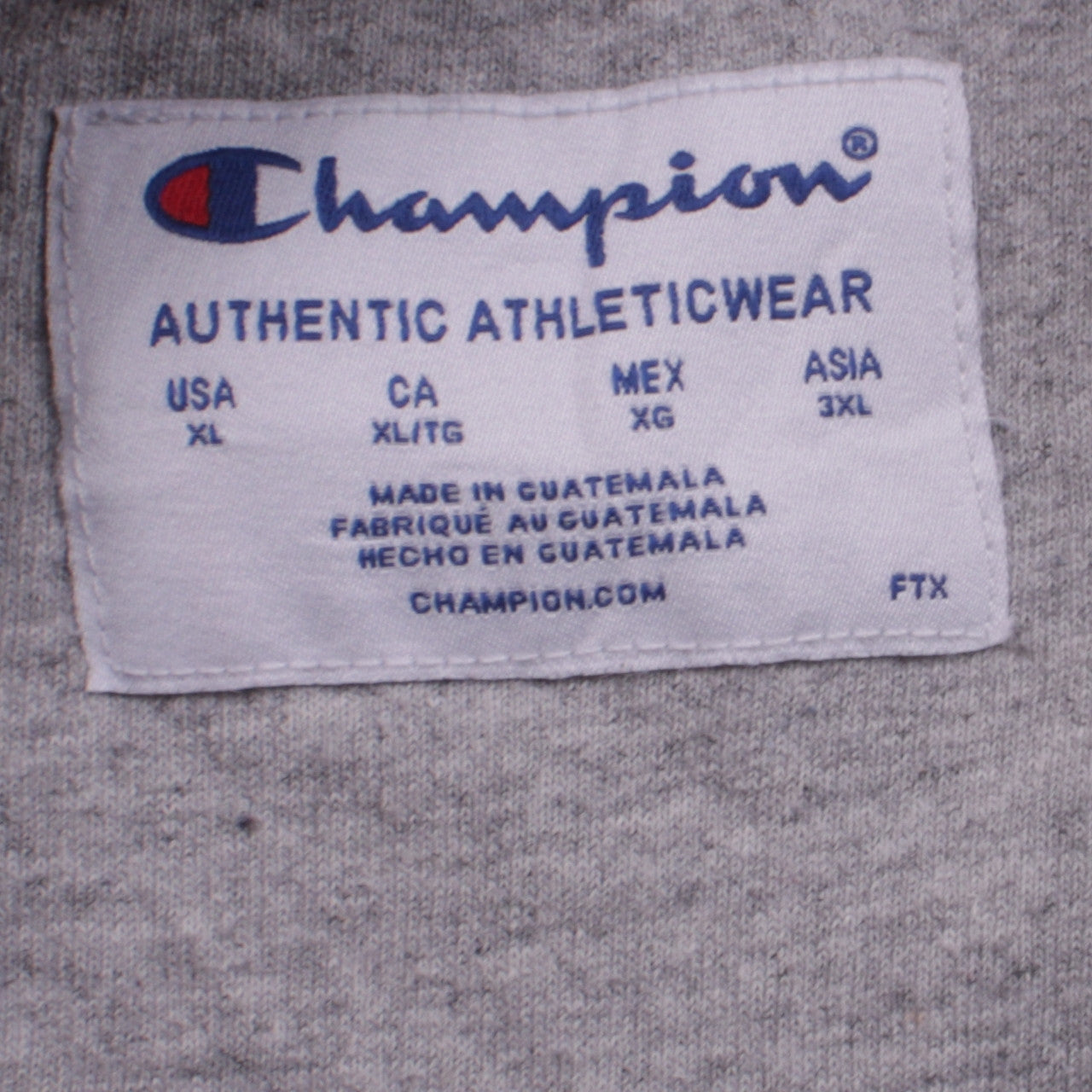 Champion Men’s Blue XL Pullover Crew Neck Sweatshirt