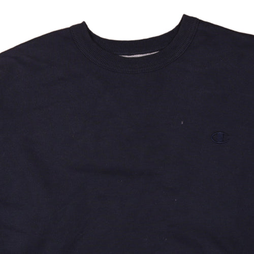 Champion Men’s Blue XL Pullover Crew Neck Sweatshirt