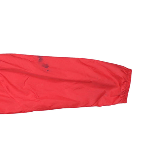 Nike Boys Red Windbreaker Football Jacket 13-15 Years Hooded Full Zip