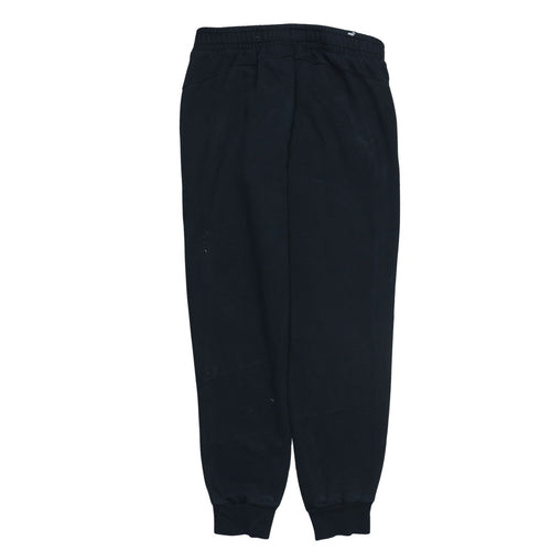 Puma Men's Black Jogger Sweatpants M Regular Fit with Logo