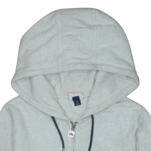 Ellesse Women's Grey Full Zip Hoodie Size 14 Cotton Blend