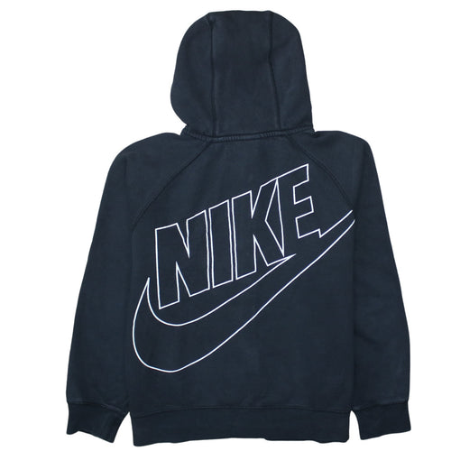 Nike Men's Black Full Zip Hooded Sweatshirt L Sportswear