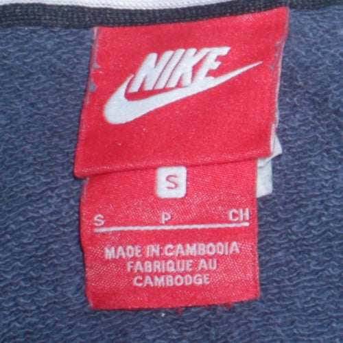 Nike Men's Blue Full Zip Hoodie Jacket Size S Regular Fit