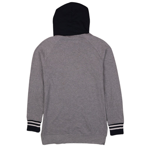 Tommy Hilfiger Men's Grey Pullover Hoodie Small Logo Graphic