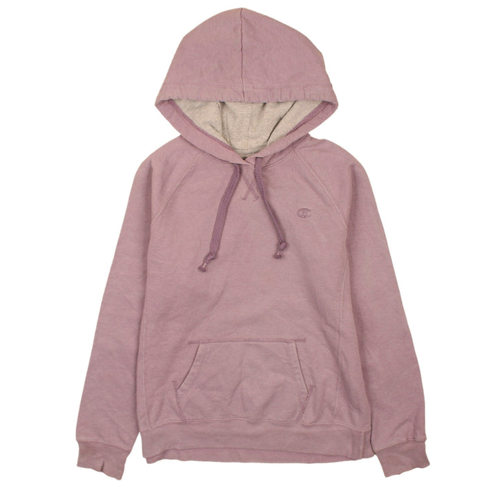Champion Girls Pink Pullover Hoodie Sweatshirt - Size L Cotton Blend