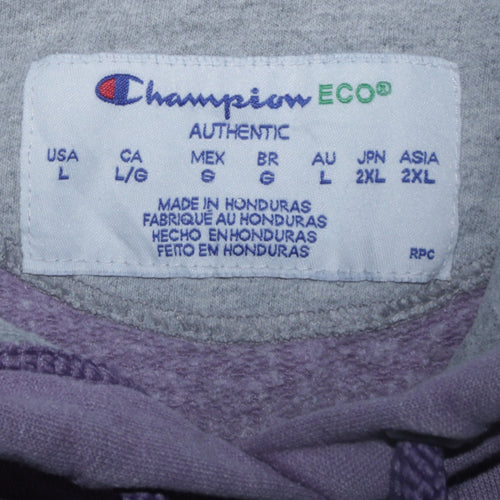 Champion Girls Pink Pullover Hoodie Sweatshirt - Size L Cotton Blend