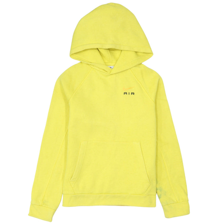 Nike Boys Yellow 'Air' Pullover Fleece Hoodie Size L (147-158cm)