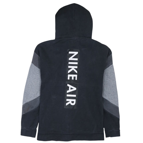 Nike Men's Black Full Zip Hoodie Air Logo Size M