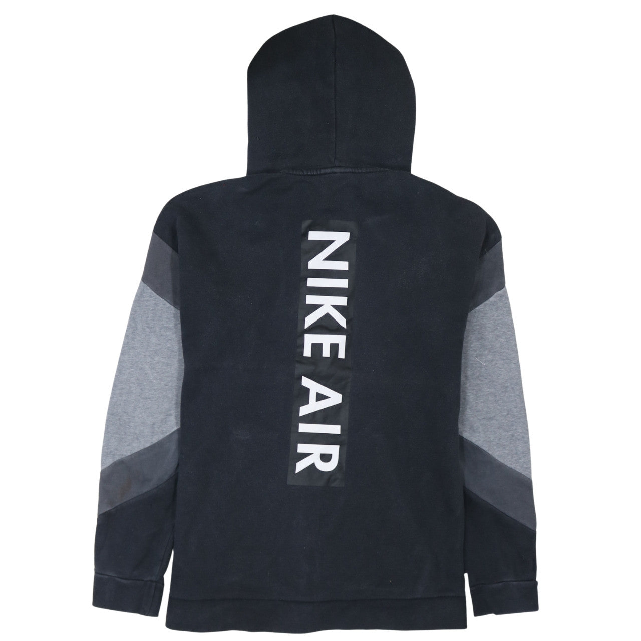Nike Men's Black Full Zip Hoodie Air Logo Size M