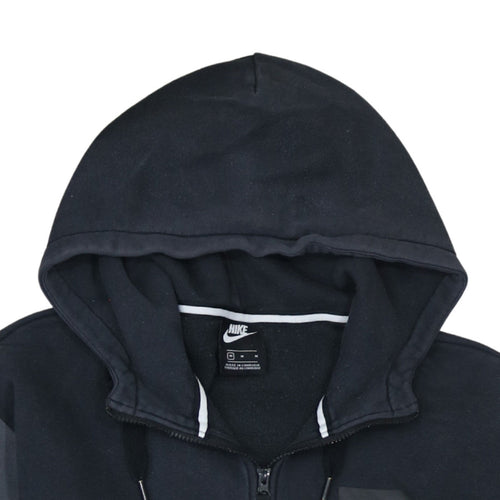 Nike Men's Black Full Zip Hoodie Air Logo Size M