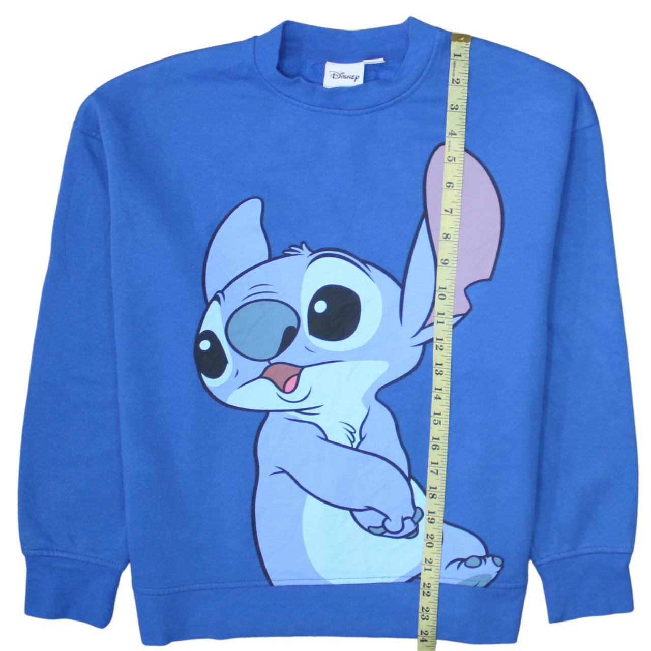 Disney Womens Blue Stitch Sweatshirt Size S UK 10/12 Pullover