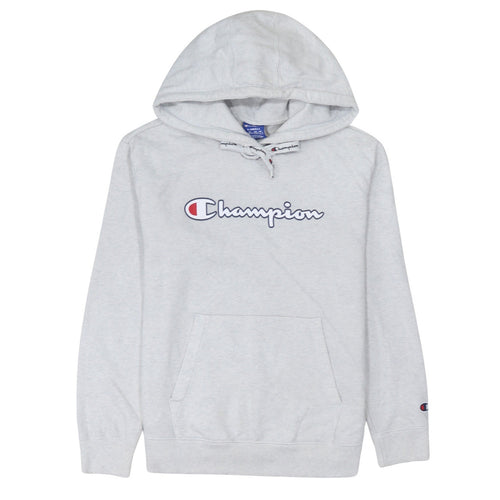 Champion Womens Light Grey XS Pullover Hoodie Sweatshirt