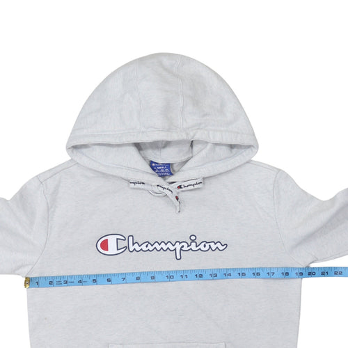 Champion Womens Light Grey XS Pullover Hoodie Sweatshirt