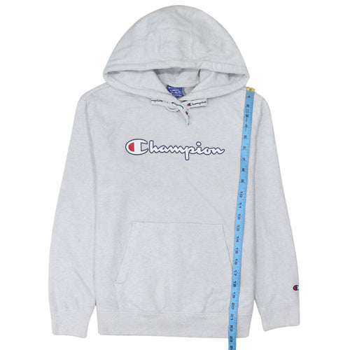Champion Womens Light Grey XS Pullover Hoodie Sweatshirt
