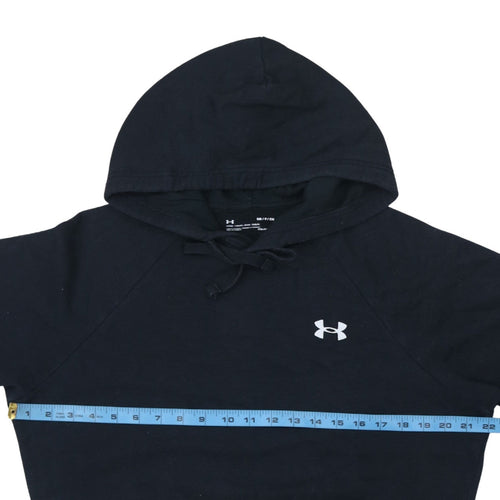 Under Armour Women Black Small Pullover Hoodie ColdGear Fleece